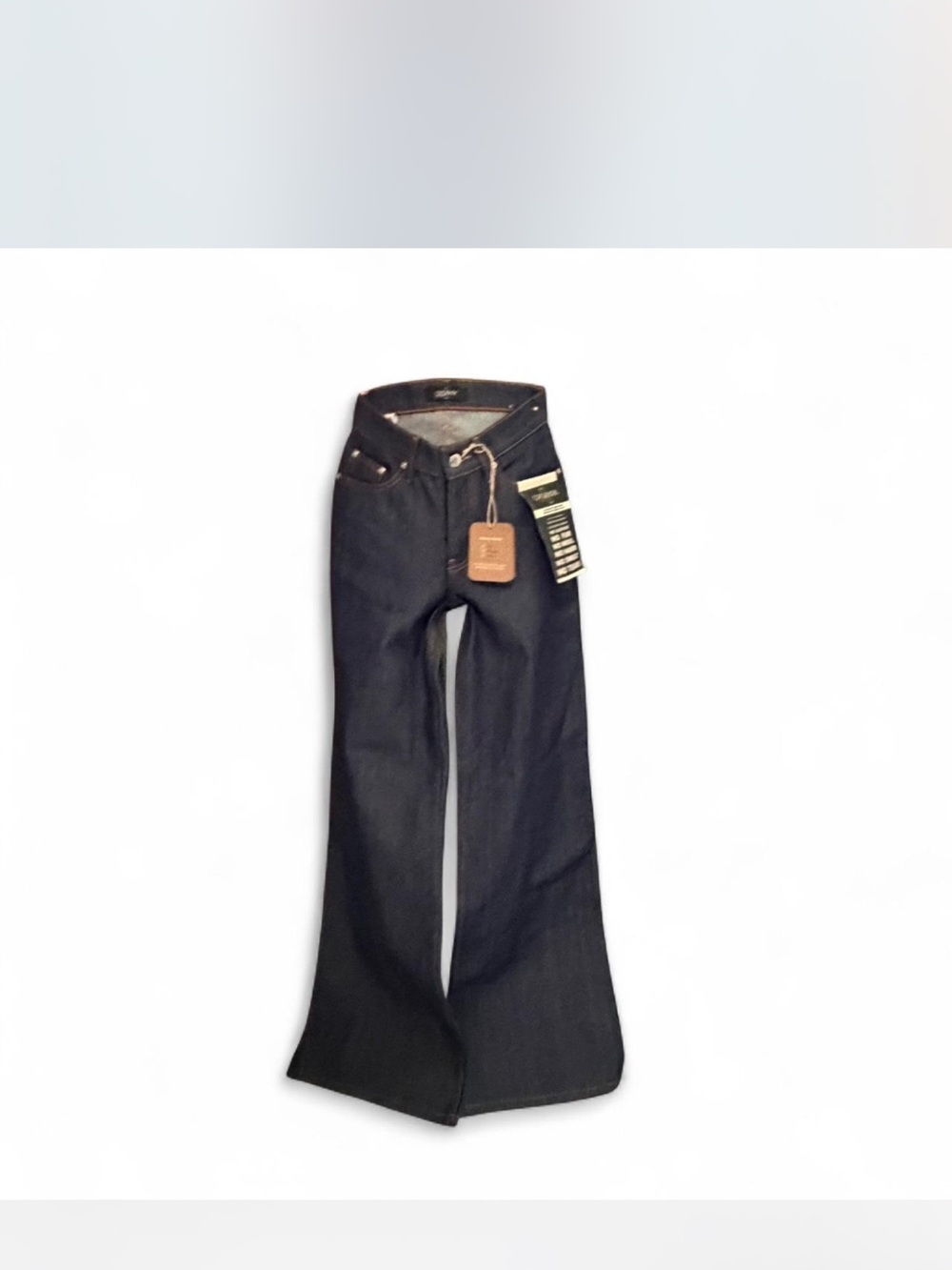 Organsk Copenhagen High Rise Wide Leg Jeans Dark Wash Organic Cotton NWT W30 L32 - Picture 3 of 8